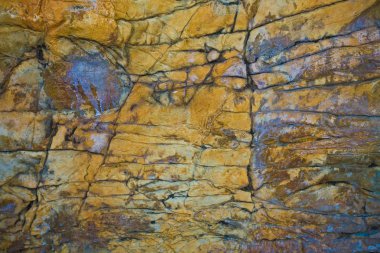 Abstract texture of stone wall. clipart