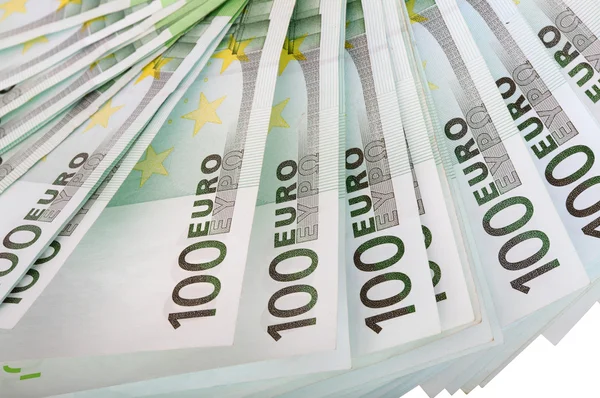 Backgrounds of one hundred euro. — Stock Photo, Image