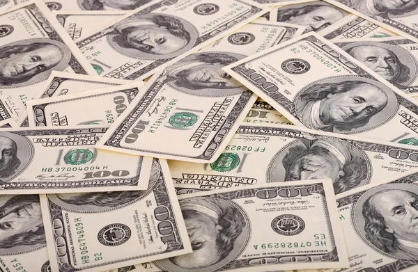 Background of one hundred dollar. — Stock Photo, Image