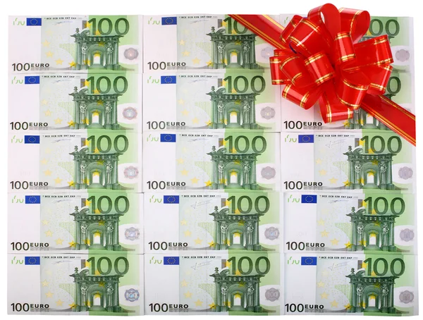 Праздничный фон евро — стоковое фото