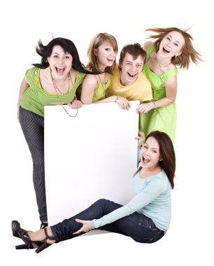 Group of take banner. clipart