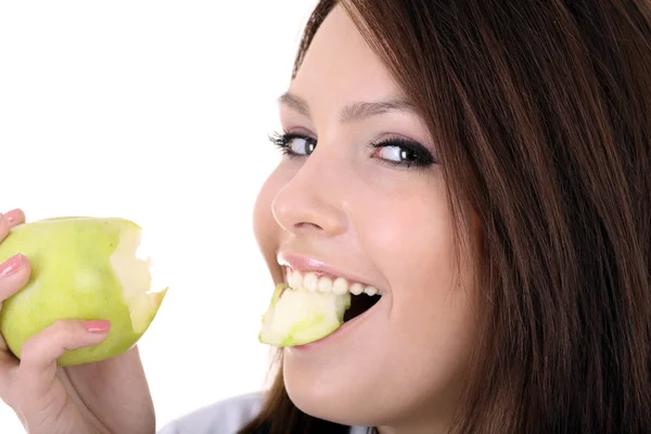 Ritratto di medico con mela . — Foto Stock