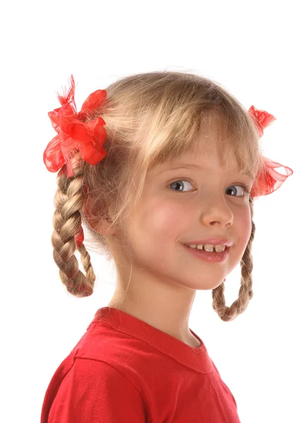 Smiling girl. — Stock Photo, Image