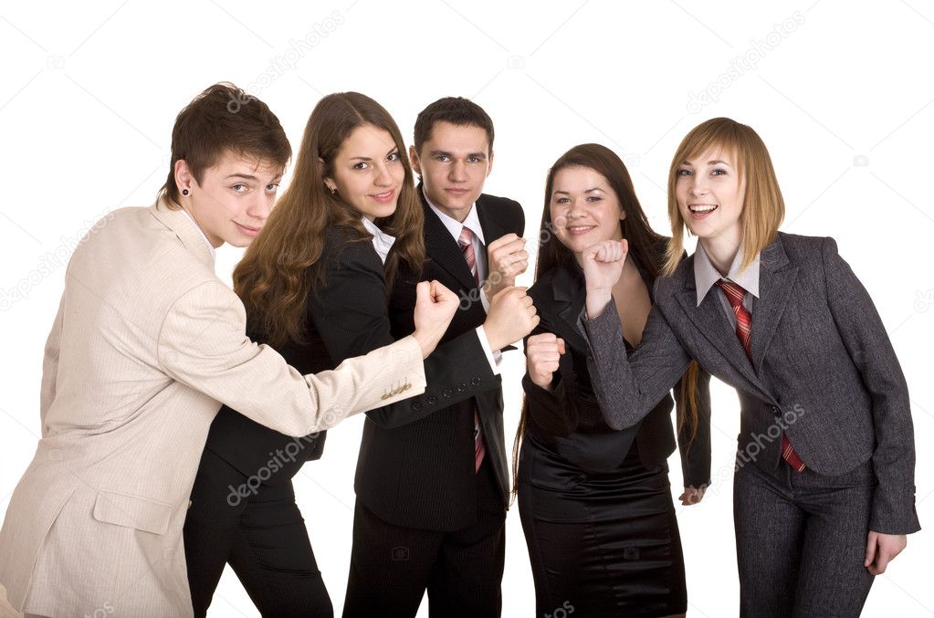 Group of businessman