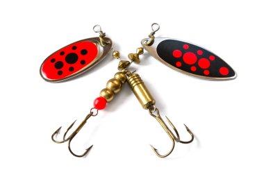 Two Fishing Lure clipart