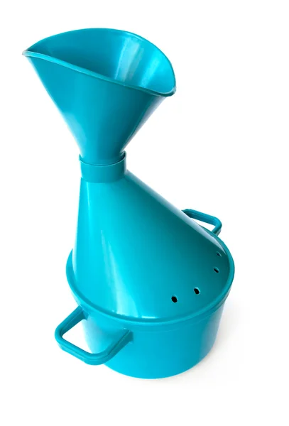 Blue inhaler — Stock Photo, Image