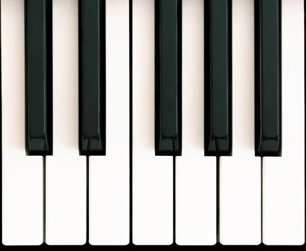 Octave on piano — Stock Photo, Image