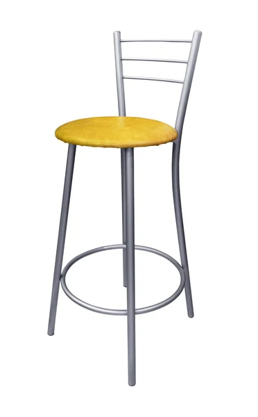 Steel bar stool — Stock Photo, Image