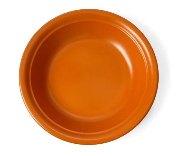 Clay plate — Stock Photo, Image