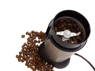 Electric coffee grinder clipart