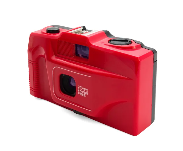 Câmera vermelha — Fotografia de Stock