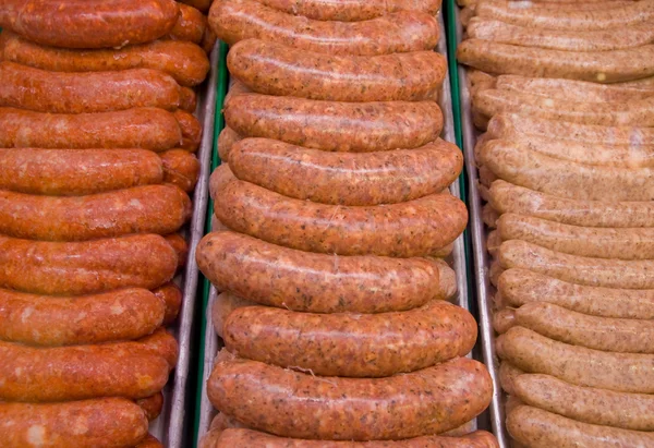 stock image Breakfast sausages