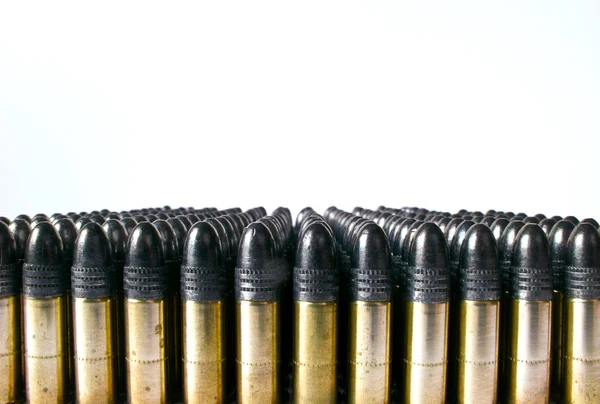 SILO rows of bullets — Stock Photo, Image