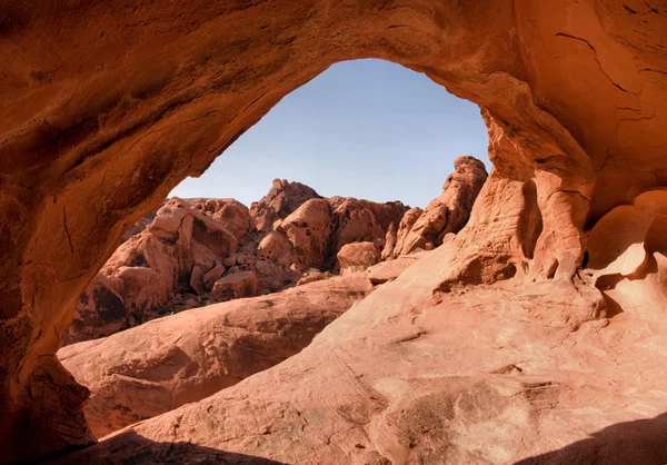 Sandstone Cave Nevada — Stock Photo, Image