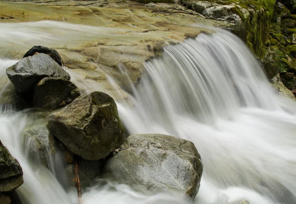 Waterfall over Granite — Stock Photo, Image