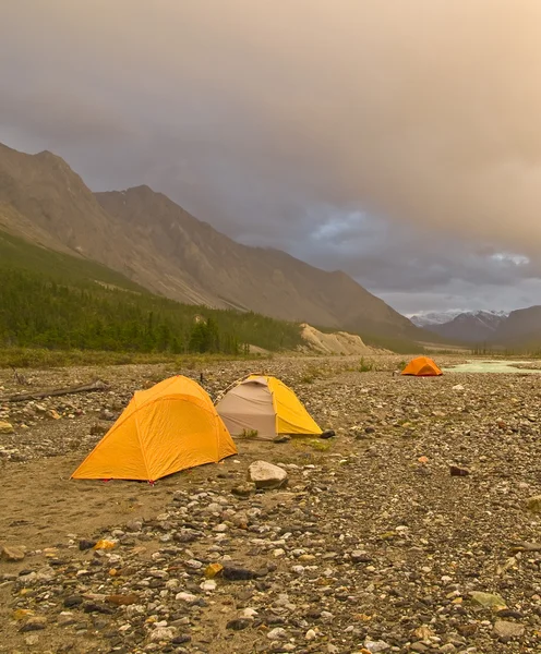 Bezdroża camping — Zdjęcie stockowe