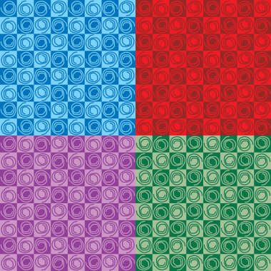 Chocky swirls multi
