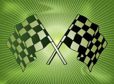 Checkered past clipart