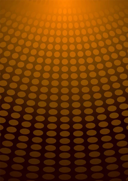 Cerchio luce arancione — Vettoriale Stock
