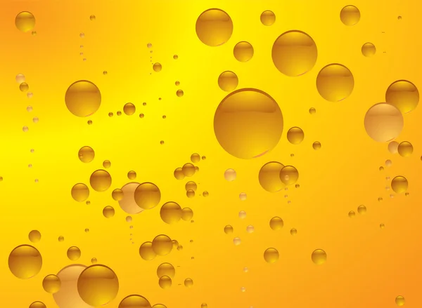 Amber buborék — Stock Vector