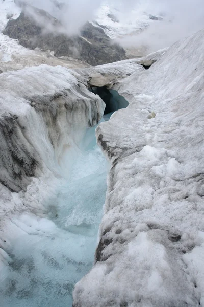 Ледниковый поток — стоковое фото