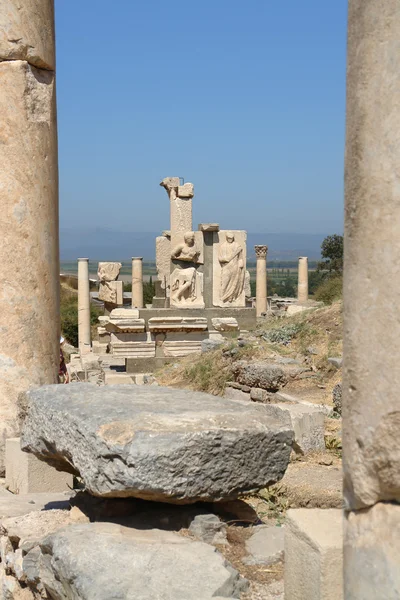 Rua de uma cidade antiga Éfeso — Fotografia de Stock