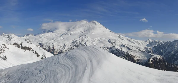 Elbrus, 5642 m, Cáucaso Imagen de stock
