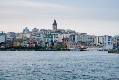 Galata Kulesi ve istanbul'da ilçe