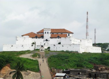 Elmina fort yakınındaki Gana accra