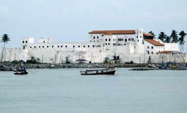 Elmina Castle in Ghana clipart