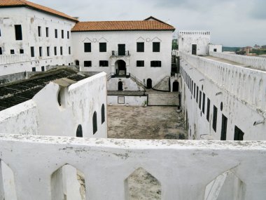 Elmina Castle in Ghana clipart