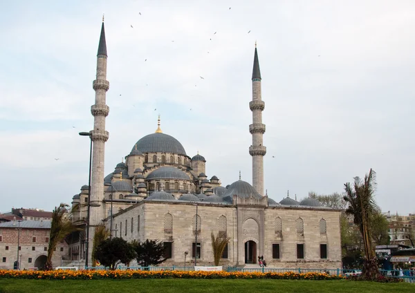 Новая мечеть в Стамбуле — стоковое фото