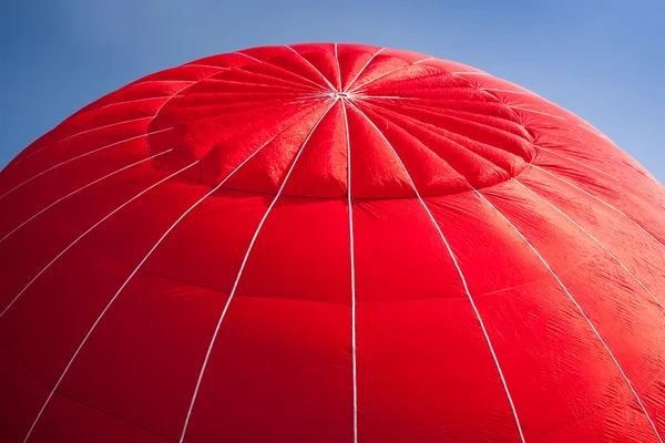 Horkovzdušný balón - červený — Stock fotografie