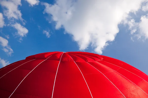 Horkovzdušný balón - červený — Stock fotografie