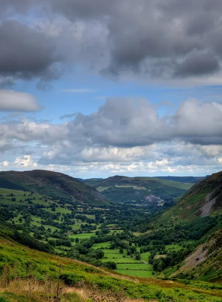 Údolí v severním Walesu — Stock fotografie