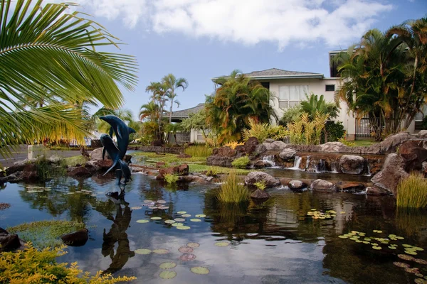 Desenvolvimento de férias em Kauai — Fotografia de Stock