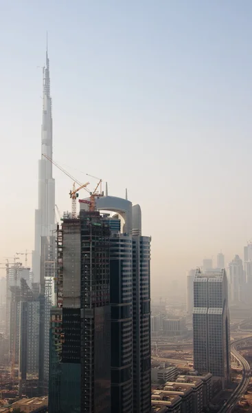 Міський пейзаж з Дубаї — стокове фото