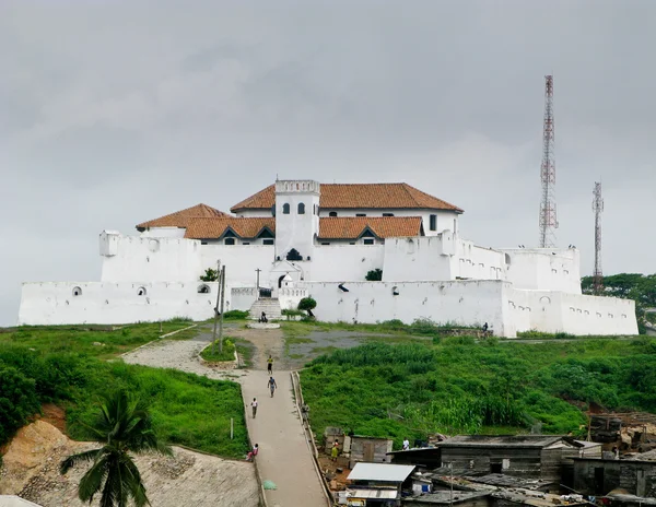 Elmina κάστρο στην Γκάνα κοντά άκρα — Φωτογραφία Αρχείου