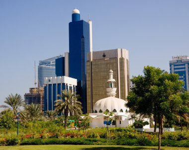 Abu Dhabi Skyline clipart