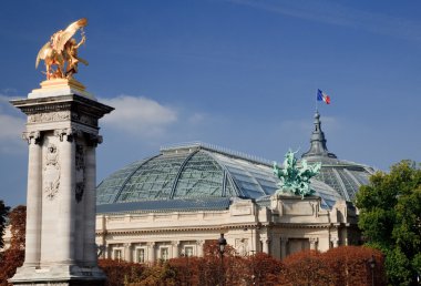 Grand Palais in Paris clipart