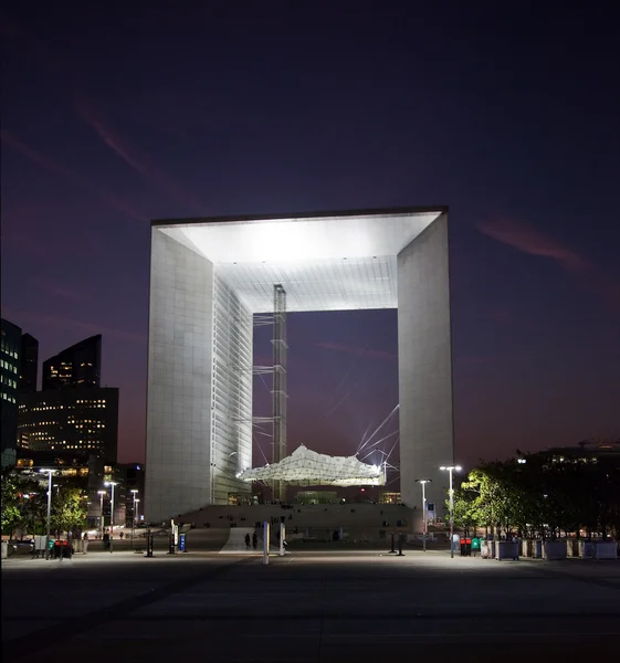 La grande arche w la Défense w Paryżu — Zdjęcie stockowe