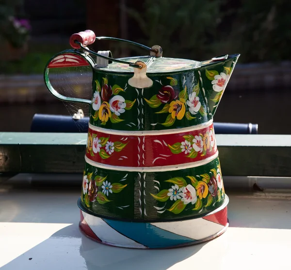 Água decorada tradicional pintada à mão — Fotografia de Stock
