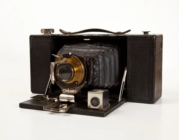 Ancient Camera in front view — Stock Photo, Image