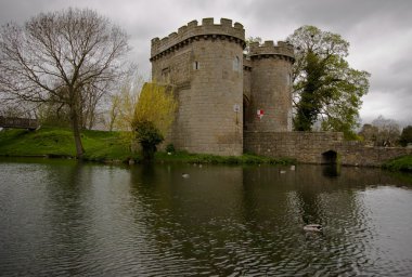 Whittington Castle Reflection clipart