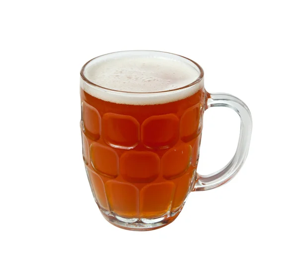 English Pint of golden ale — Stock Photo, Image