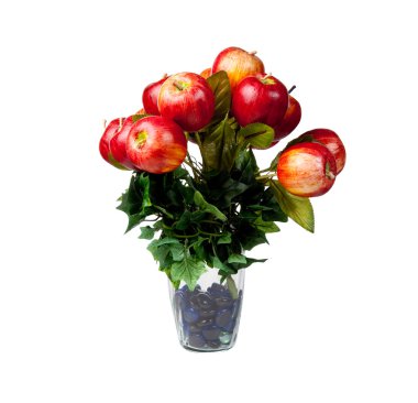 Apple centerpiece for Christmas clipart