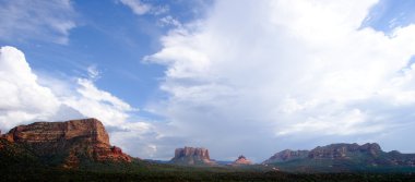 sedona kayalar Panoraması