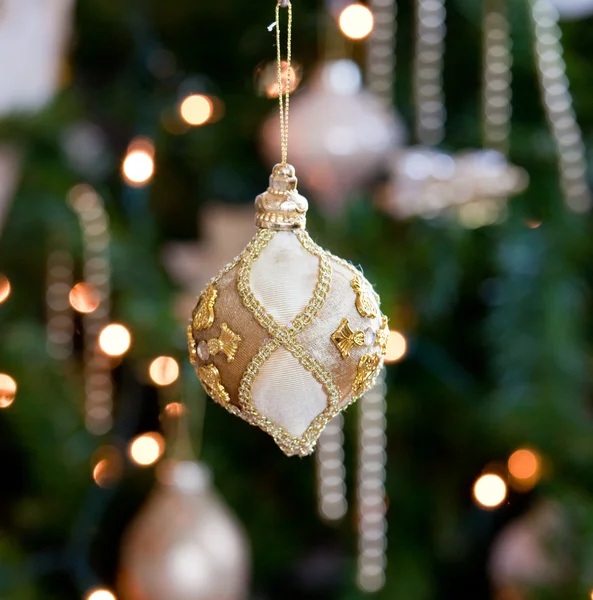 Ornate decoration in front of Christmas — Stock Photo, Image