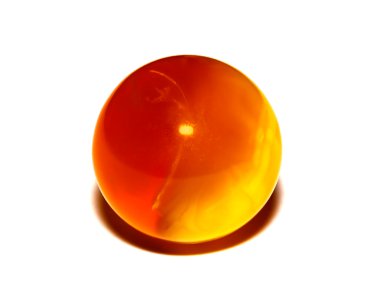 Amber spheres clipart