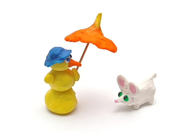Plasticine toys. — Stock Photo, Image